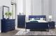 Global Furniture USA Charlie 4-Piece Blue Queen Panel Bedroom Set-4