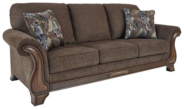 Benchcraft® Miltonwood Teak Queen Sofa Sleeper-1