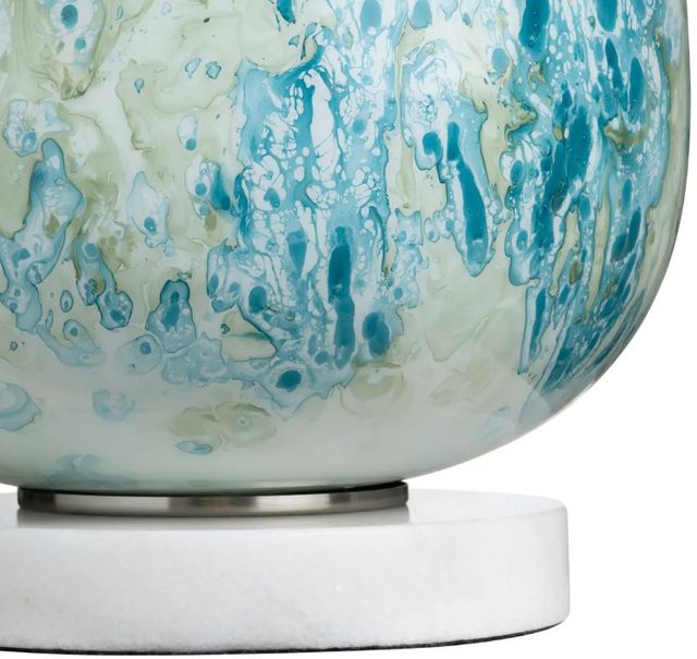 Crestview Collection Channing Blue Table Lamp-3