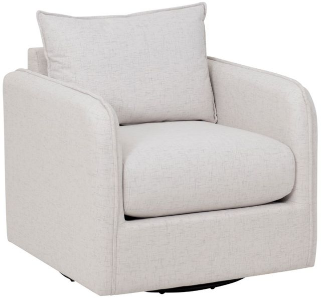 Linon Bronson Bone Swivel Accent Chair-0