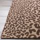 Surya Athena Brown Leopard 5'x8' Area Rug-4