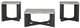 Signature Design by Ashley® Sharstorm 3-Piece Gray Occaional Table Set-1