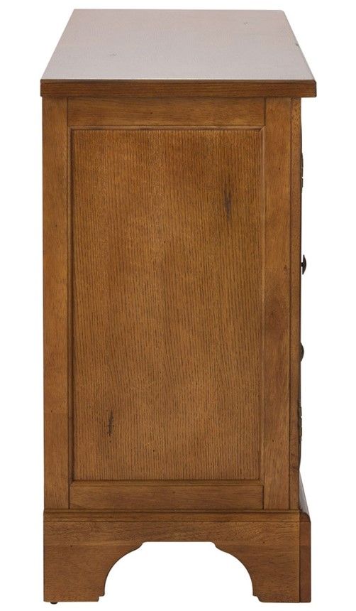 Liberty Furniture Treasures Rustic Oak Buffet-4
