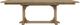 Bernards Tarrington Cashew Counter Trestle Dining Table-2
