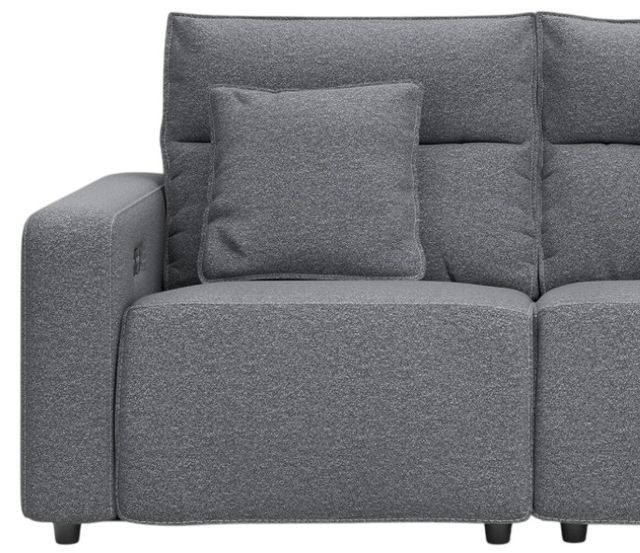 Signature Design by Ashley® Modmax II 2-Piece Pepper/Salt Power Reclining Loveseat-1
