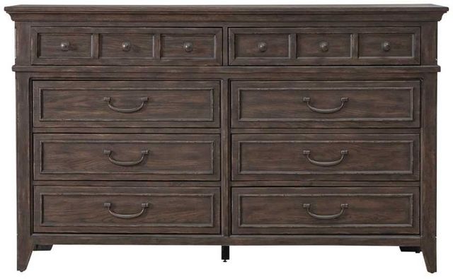 Liberty Furniture Paradise Valley Saddle Brown Dresser-2