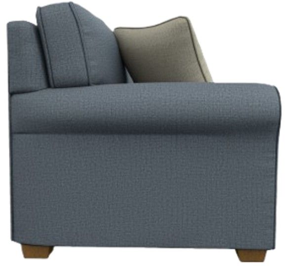 Best® Home Furnishings Customizable Shannon Memory Twin Sleeper Chair with Honey Birch Legs-2
