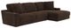 Jackson Furniture Comfrey 2-Piece Chocolate Right-Arm Facing Sofa Sectional and Chaise-0
