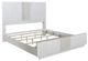 Liberty Furniture Mirage Wirebrushed White King Panel Bed-0