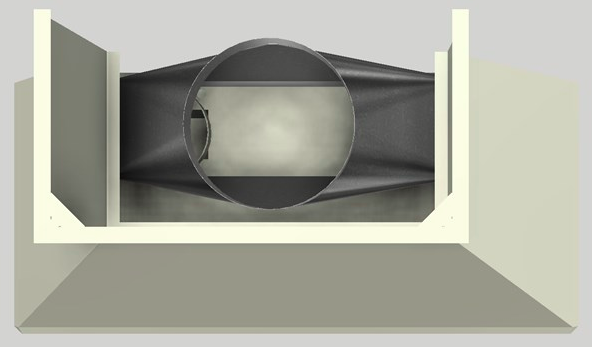 Vent-A-Hood® 60" Biscuit Wall Hood-1