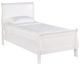 Mazin Furniture Mayville White Twin Sleigh Bed-0