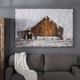 Stylecraft Aged Barnhouse Brown/White Wall Art-3