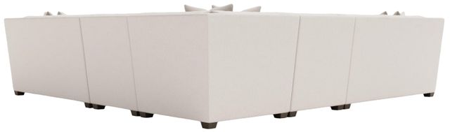 Bernhardt Barnes Bernhardt Living 5-Piece White L-Shape Sectional-3