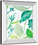 Classy Living Kat Papa Green Water Leaves Il Wall Art-3