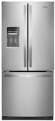 Whirlpool® 30" 19.0 Cu. Ft. Fingerprint Resistant Stainless Steel French Door Refrigerator-0