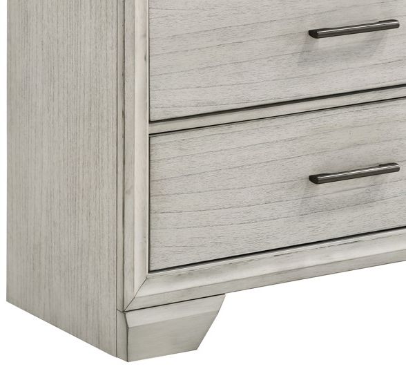 Crown Mark Jaymes White Mist Chest-3