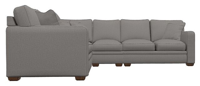 La-Z-Boy® Meyer 5-Piece Charcoal Sectional-1
