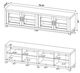 Coaster® Jupiter Black Entertainment Center-3