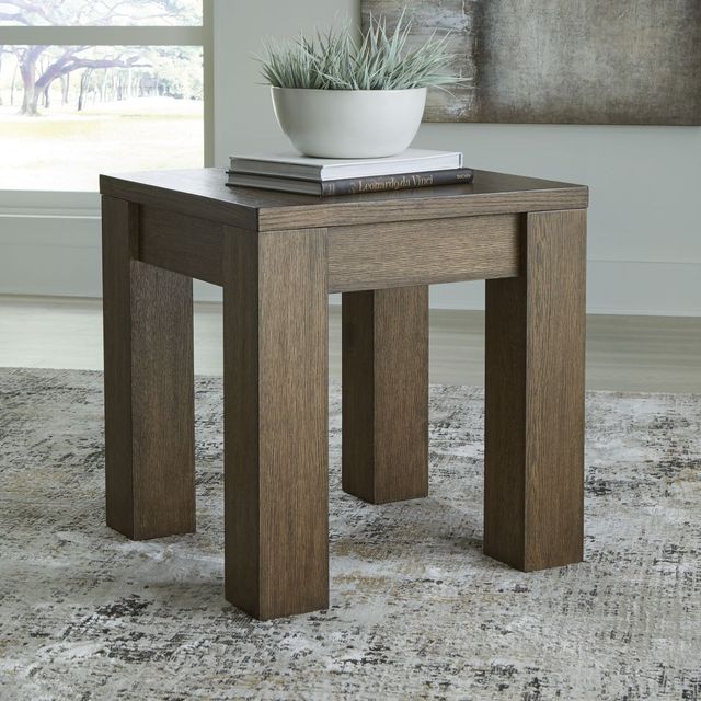 Signature Design by Ashley® Rosswain Warm Brown End Table-2