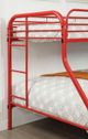Opal Red Twin/Full Bunk Bed-3
