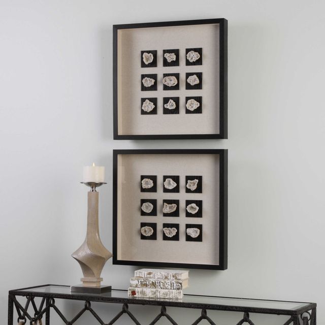 Uttermost® Geode Linen Shadow Box-1