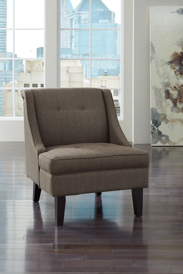 Signature Design by Ashley® Clarinda Gray Accent Chair-1