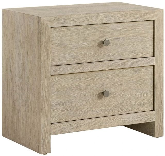 Universal Explore Home™ Oasis Beige Dockside 2-Drawer Nightstand-0