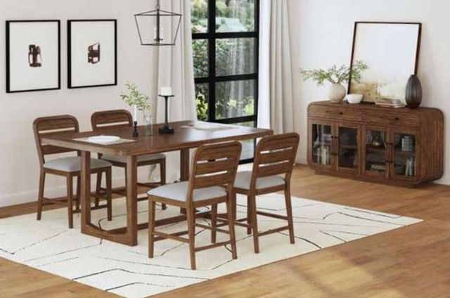 Elements International Glinda Brown Counter Table-1