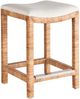 Universal Explore Home™ Weekender Coastal Living Home Sandbar Natural/Nomad Snow Console Stool-0