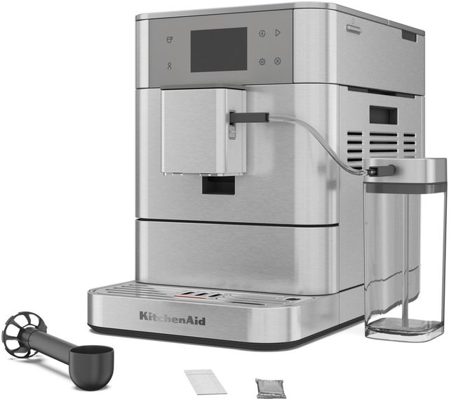 KitchenAid® KF7 Stainless Steel Fully Automatic Espresso Machine-4