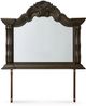Signature Design by Ashley® Maylee Dark Brown Bedroom Mirror-2