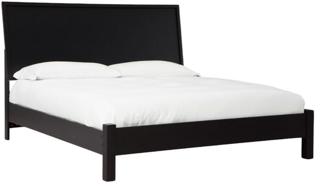 Signature Design by Ashley® Danziar Black Full Panel Bed-0