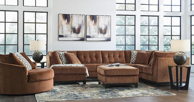 Ashley® Laylabrook Spice Oversized Accent Ottoman-3
