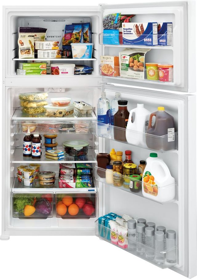 Frigidaire® 30" 20 Cu. Ft. White Garage Ready Top Freezer Refrigerator-2