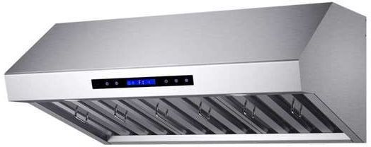 FORNO® Palazzo Alta Qualita 36" Stainless Steel Wall Mounted Range Hood-2