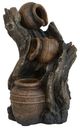 A & B Home Aged Brown 3-Tier Outdoor Decorative Water Fountain-1