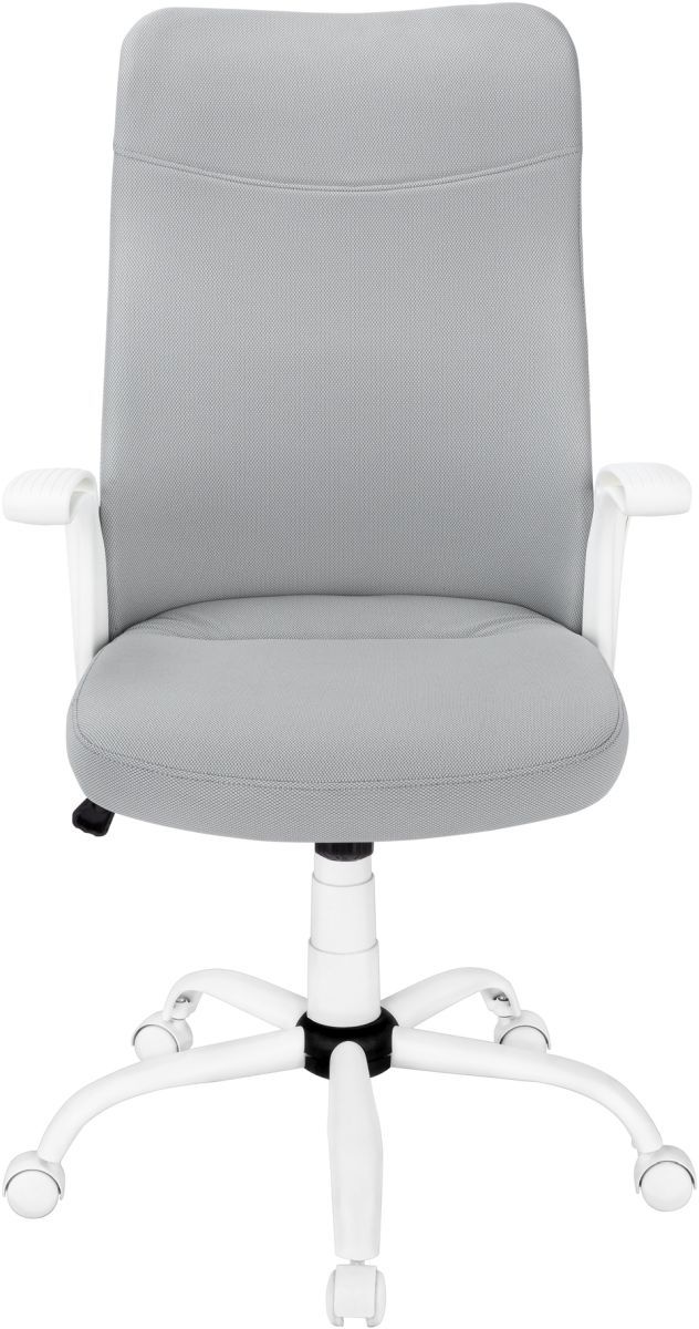 Monarch Specialties Inc. White/Grey Office Chair-1