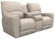 La-Z-Boy® Cassian Sand Power Reclining Loveseat with Console and Headrest-0