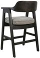 Sunny Designs™ Wren Gray/Umbra Black Counter Stool-3