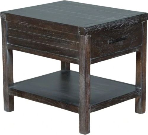 Sunny Designs™ Dundee Kettle Black End Table-0