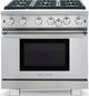 American Range Cuisine Series 36" Stainless Steel Pro Style Gas Range-0