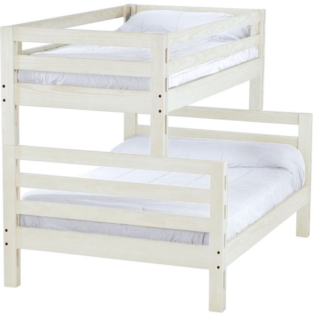 Crate Designs™ Furniture Cloud Twin Over Full Ladder End Bunk Bed-0