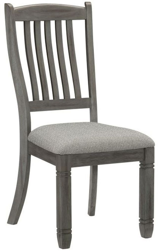 Homelegance® Granby Antique Gray Side Chair-0