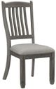 Homelegance® Granby Antique Gray Side Chair-0