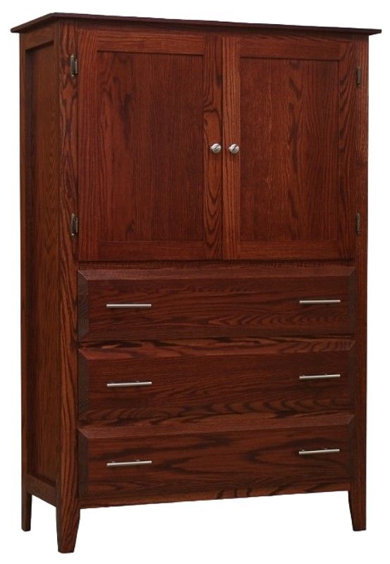 Wolfcraft Furniture Summit Brown Armoire-0