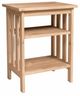John Thomas Furniture® Customizable Select Mission Printer Stand-0