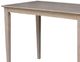 John Thomas Furniture® Dining Essentials Taupe Gray Square Dining Table-1