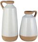 Signature Design by Ashley® Tilbury Set of 2 Cream Vase Set-0