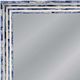 Bassett Mirror Mabrey Blue/Cream Wall Mirror-3
