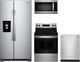 Whirlpool® 4 Piece Fingerprint Resistant Stainless Steel Kitchen Package-0